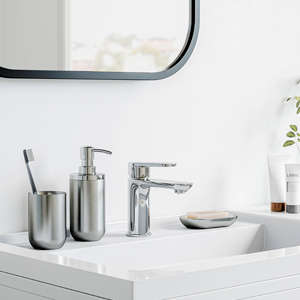 Σετ Μπάνιου με Dispenser & Ποτηροθήκη